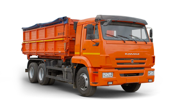 Зерновоз КАМАЗ 45144-6091-48(А5) грузоподъёмностью 14,5 тонны с кузовом 19 м³